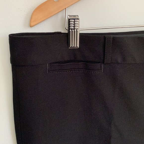 Banana Republic Sloan Slim Ankle Fit Pant black size 16 - Picture 6 of 13